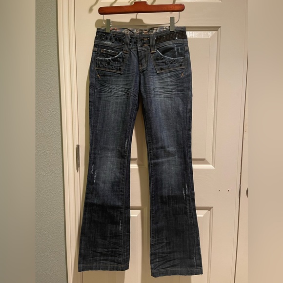 Vigoss low rise boot cut jeans. New without tags - Picture 2 of 3